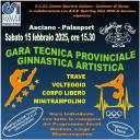 Anno 2024-2025 - GARA TECNICA PROVINCIALE DI GINNASTICA ARTISTICA - Palasport Asciano - 15 febbraio 2025