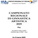 Anno 2024-2025 - Ginnastica Artistica - Gara Regionale - Pisa - 8-9/03/2025