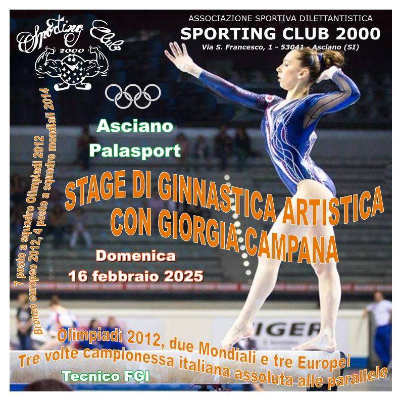 Volantino EventoFacebook StageAsciano ConGiorgiaCampana 16feb2025