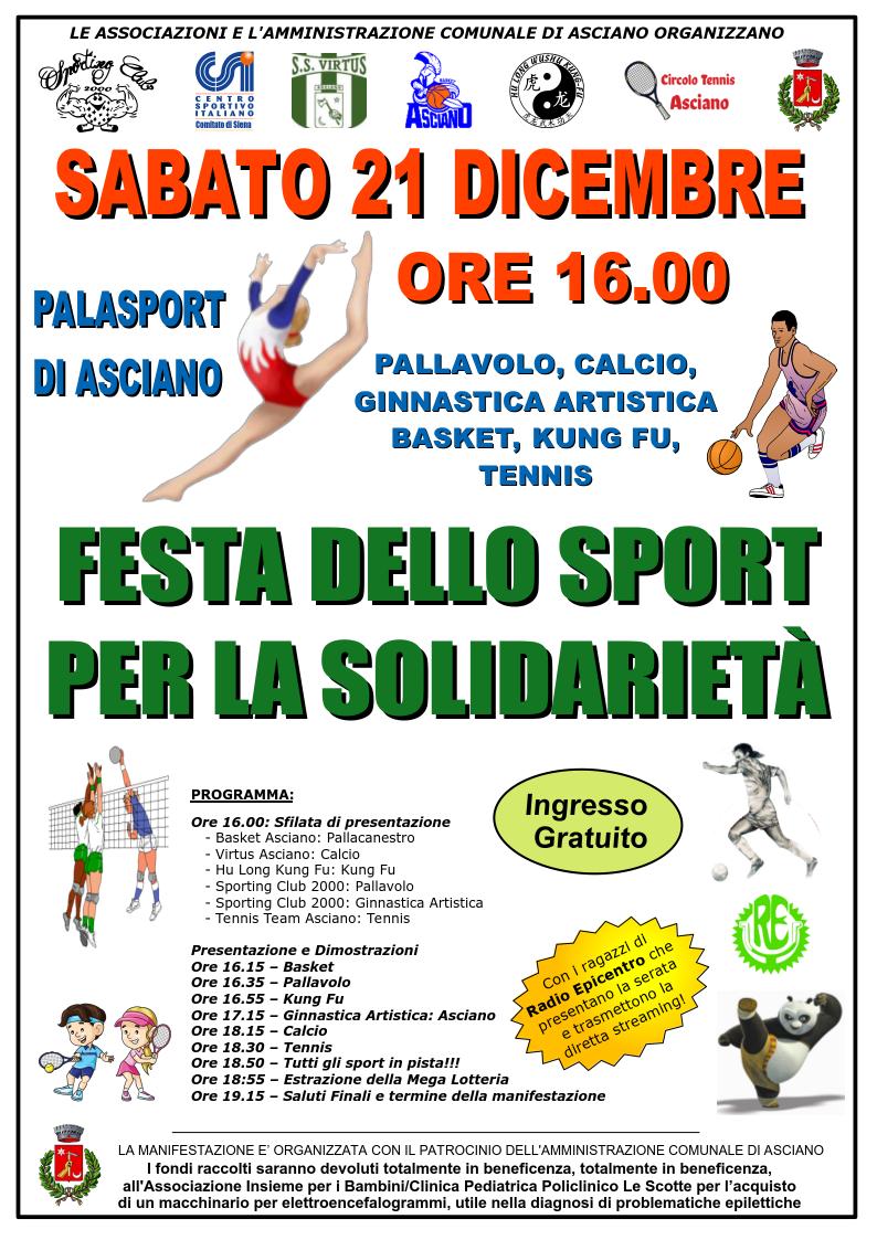 FestaDelloSportPerLaSolidarieta Volantino Sab21dic2024